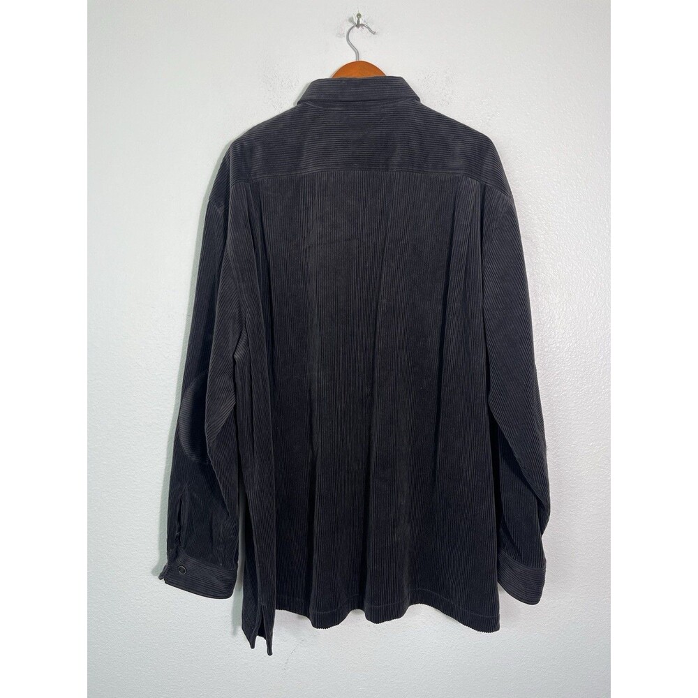 Nat Nast Luxury Originals American Fit Mens XXL Corduroy Shirt Jacket Brown NEW - Picture 4 of 7